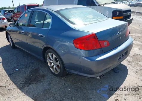 2005 Infiniti G35 z USA, uszkodzony, nr VIN JNKCV51E35M201007